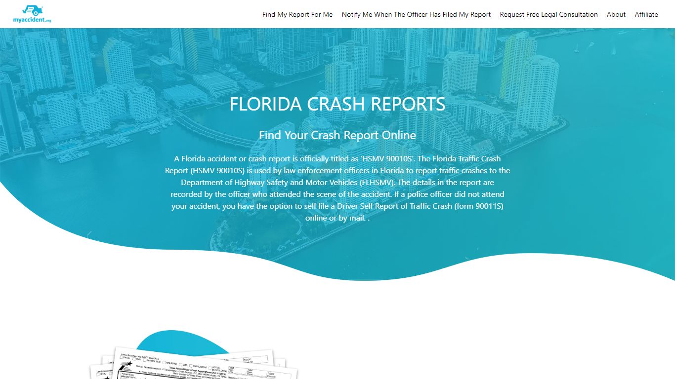 Florida Accident Reports - Find Your Crash Reports Online - MyAccident.org